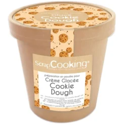 Pot de préparation à la pâte à biscuits vanillée pour crème glacée - 110 grammes