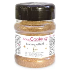 Pot de sucre pailleté - 160 grammes - Couleur au choix