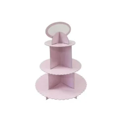 Présentoir à cupcakes de 3 étages - Couleur au choix