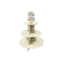 Présentoir à cupcakes de 3 étages - Collection Animaux de la Savane
