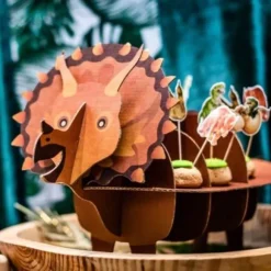 Présentoir Dinosaure en Carton