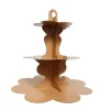 Présentoir à gâteaux de 3 étages - 37 cm - Couleur au choix
