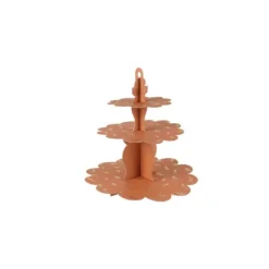 Présentoir 3 étages - Collection Jolis Brins - Terracotta et Or