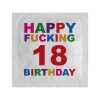 Préservatif Humoristique "Happy Birthday 18"