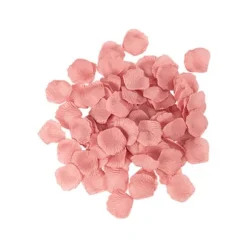 100 pétales de table à parsemer - Diamètre 4,5 cm - Couleur au choix