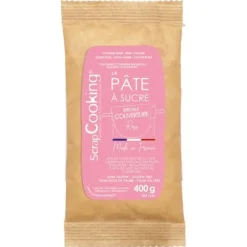 Pâte à sucre pour couverture et décorations de gâteaux - 400 grammes - Couleur au choix