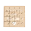 Puzzle en bois "Veux-tu être mon parrain / ma marraine" - 15 x 15 cm - Modèle au choix