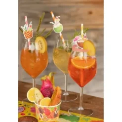 10 Ramequins en Carton - Cocktail Tropical