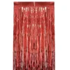 Rideau à lamelles rouges - 2,4 x 0,9 m