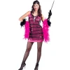 Robe Charleston - Rose et Noire