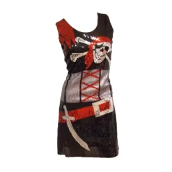 Robe de pirate à sequins