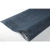 Rouleau de Nappe Damassé Gris Anthracite - 25 Mètres