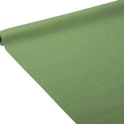 Rouleau de Nappe en voie sèche - Vert Olive - 10 m