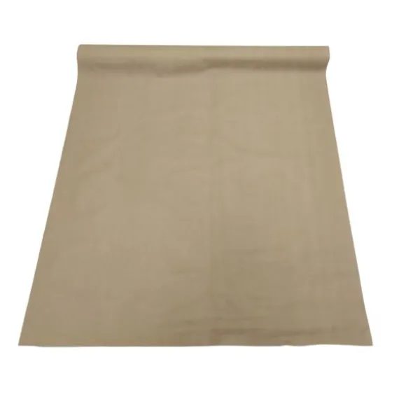 Rouleau de nappe métallisé en papier gaufré - 120 cm x 6 m - Couleur au choix