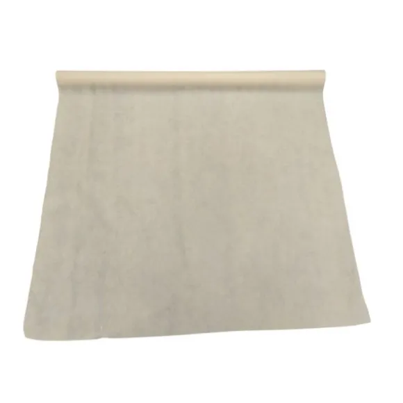 Rouleau de nappe métallisé en papier gaufré - 120 cm x 6 m - Couleur au choix