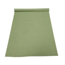 Rouleau de nappe métallisé en papier gaufré - 120 cm x 6 m - Couleur au choix