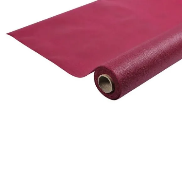 Rouleau de Nappe Spunbond Bordeaux - 10 mètres