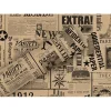 Rouleau de papier cadeau kraft - 2 x 0,7 m - By Nature "Journal"