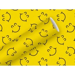 Rouleau de papier cadeau - 2 x 0,7 m - By Nature "Big Smile"