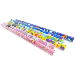 Rouleau de papier cadeau - 2 x 0,7 m - Enfants - Modèle Aléatoire
