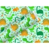 Rouleau de papier cadeau - 2 x 0,7 m - Funny Dinos