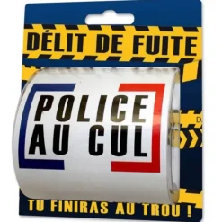 Rouleau de Papier Toilette - Police au Cul