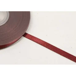 Rouleau de ruban en satin - 25 m - Couleur au choix