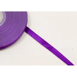 Rouleau de ruban en satin - 25 m - Couleur au choix