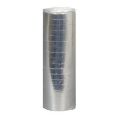 Rouleau de 18 serpentins métallisés - Argent