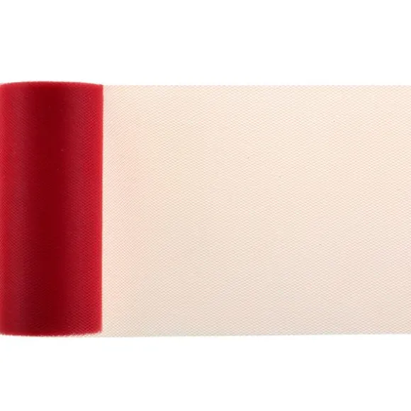 Rouleau de tulle - 10 cm x 20 m - Couleur au choix