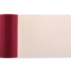 Rouleau de tulle - 10 cm x 20 m - Couleur au choix