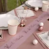 Ruban de tulle Vive les Mariés - Rose Gold