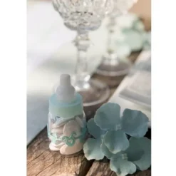 4 Rubans Assortis "Baby" - Vert Menthe