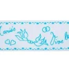 Ruban Tulle "Vive les Mariés" - Turquoise