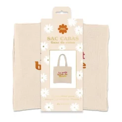 Sac cabas en gaze de coton