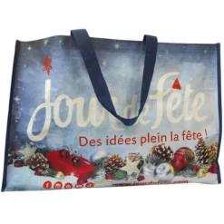 Sac cabas - Jour de Fête - 60 x 40 x 20 cm - Modèle Noël