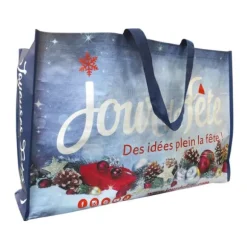 Sac cabas - Jour de Fête - 60 x 40 x 20 cm - Modèle Noël