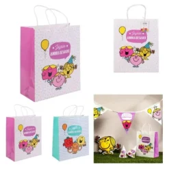 Sac Cadeau Anniversaire Monsieur Madame - Couleur au Choix