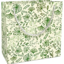 Sac cadeau en papier - Botanic Mix - Taille M