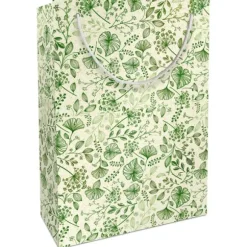 Sac cadeau en papier - Botanic Mix - Taille L