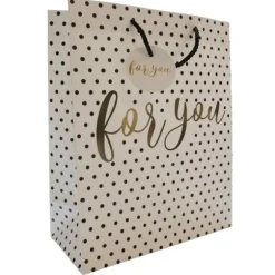 Sac cadeau en papier - For You - Taille M