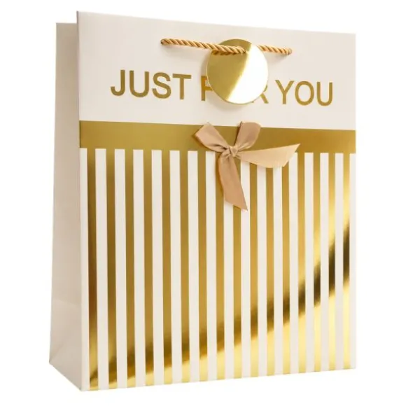 Sac cadeau en papier - Just For You - Taille M