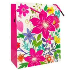 Sac cadeau en papier - Merci - Taille S