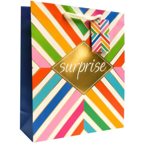 Sac cadeau en papier - Surprise - Taille M