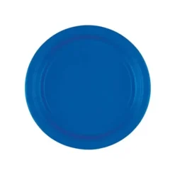 Sachet de 8 assiettes Bleu Roi - 17,8 cm