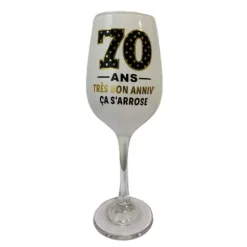 Sachet de 6 ballons Métallisés Argent - Joyeux Anniversaire