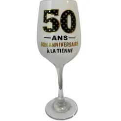 Sachet de 6 ballons Métallisés Argent - Joyeux Anniversaire