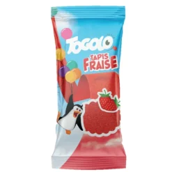 Sachet de bonbons citriques au goût de fraise - Tapis rouge - TOGOLO - 125 g