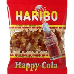 Sachet de bonbons gélifiés - Happy Cola - HARIBO - 120 g