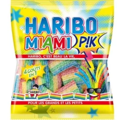 Sachet de bonbons gélifiés - Miami Pik - HARIBO - 120 g